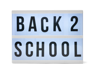 Back To School Sign