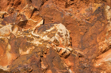 Background concept. Natural rusty stones.
