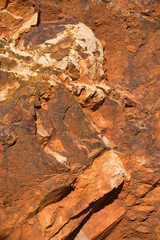 Background concept. Natural rusty stones.