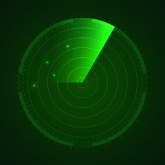 Radar screen, Abstract technology background
