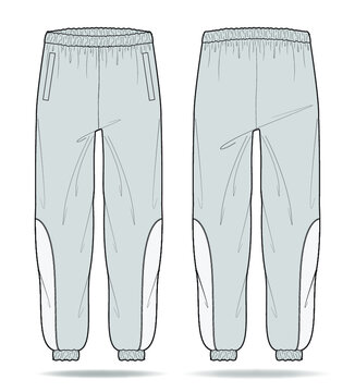 Premium Vector  Sweat pants design mock up template