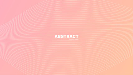 Abstract pink fluid shape modern background with copy space, vector.