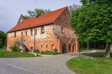 Fototapeta na wymiar Zinna Abbey (Kloster Zinna) is a former Cistercian monastery, the site of which is now occupied by a village also called Kloster Zinna, today part of Jueterbog in Brandenburg, Germany.