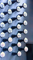 Register der Orgel in St. Stephan zu Mainz