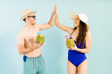 Newlyweds excited for their honeymoon