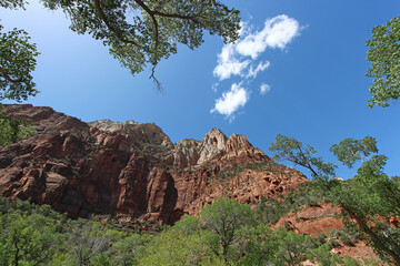 Mountains in Zion NAtional Park, Utah