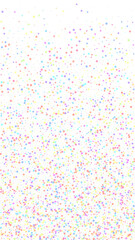 Festive creative confetti. Celebration stars. Colo