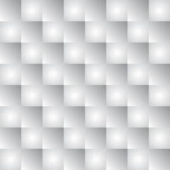 Seamless pattern. Vector geometric background. Imitation 3D, squares.