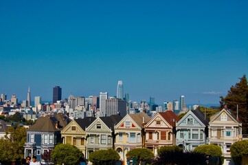 San Francisco Skyline - obrazy, fototapety, plakaty