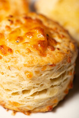 Freshly baked scones filled with mozzarella cheese and dried Italian herbs.