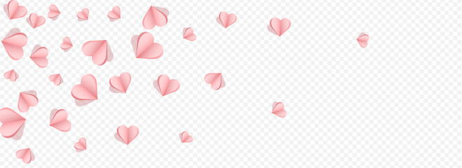 Maroon Color Heart Vector Transparent Panoramic