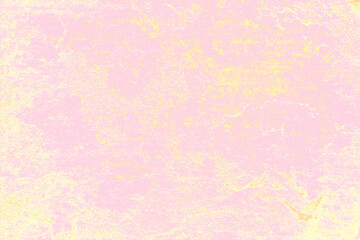 Obraz na płótnie Canvas Abstract colorful grunge painting background, using pink and yellow for the base 