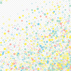 Pastel Dot Effect Transparent Background.
