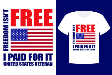 Independence Day T Shirt Design, Independence Day Quote Design