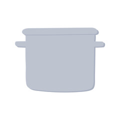 stainless pot cooking