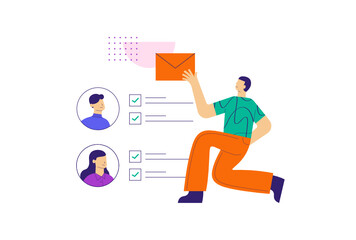 Task Management Vector Illustration