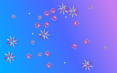 Holographic Inflorescence Minimal Blue