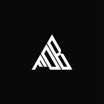 F D B letter logo abstract creative design. F D B unique design