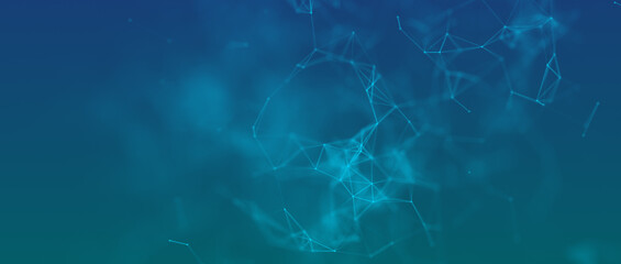 Abstract Technology Background. 3d Render