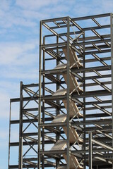 Escaleras en construcción 
