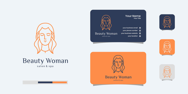 Beauty logo branding template