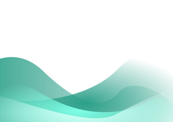 abstract color wave background and copy space for text