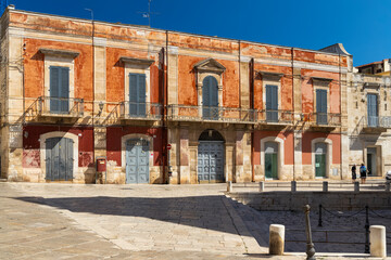 Naklejka na ściany i meble Old town in Ruvo di Puglia, Puglia, Italy