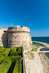 Castello Aragonese castel in Taranto, Apulia, Italy