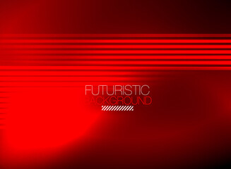 Bright neon color techno abstract background, shiny glowing neon lines in the dark background