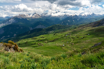 Obraz premium Panorama de montagne