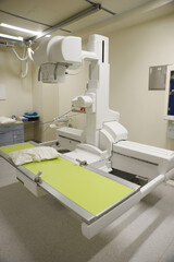 X-ray machine in hospital