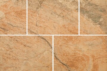 Polished Granite Floor Tiles brown texture and background seamless