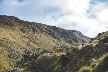 Volcano Trekking, Tongariro Alpine Crossing, Tongariro National Park, New Zealand