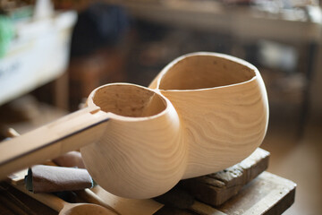 Photo on processing wood and wood products by master