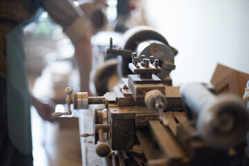 Photo on processing wood and wood products by master