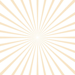 Pop art background with radial beams and flares. Stripes in modern design in trendy colors of 2021. 1950s and 1960s style. 