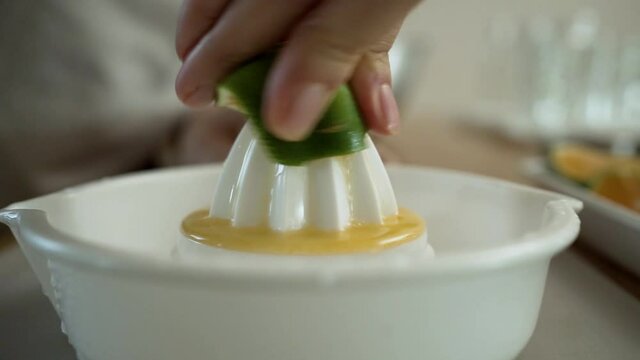 과일주스 . 청귤 즙