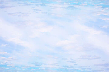 Fototapeta na wymiar blue sky clouds background abstract skyline landscape nature paradise air