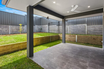 Exterior images of new build properties in australia