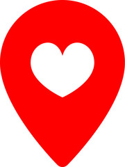 Heart Icon vector. Love sign