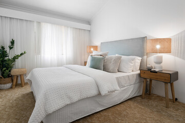 Fototapeta na wymiar Interior lifestyle images of bedrooms