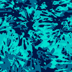 Tie dye shibori seamless pattern. Abstract texture.