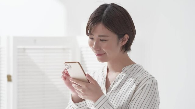 スマートフォン・女性