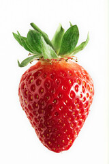 strawberry isolated on white background