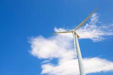 Green energy concept view