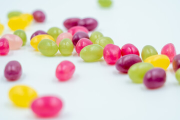 たくさんのゼリービーンズ