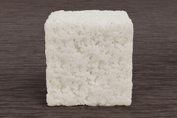 Realistic 3D Render of Sugar Cube