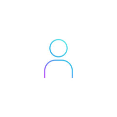 people icon. person icon. User Icon. Vector illustration for graphic design, Web, UI, app.