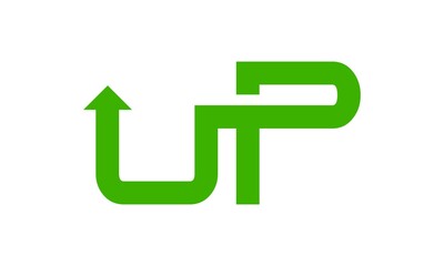 symbol UP logo alphabet