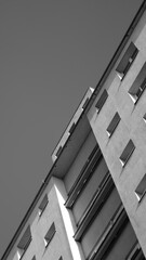 Obraz premium building facade with windows